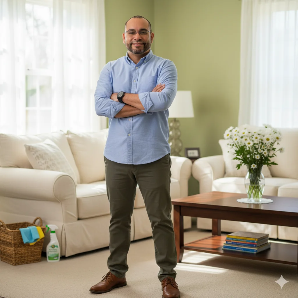 Eduardo Blandino, Founder of Shiny Cleaning Co